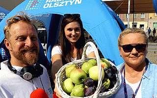 Owoce i warzywa z okazji Dnia Polskiej Żywności! Byliśmy na Starym Mieście w Olsztynie i częstowaliśmy owocami i warzywami